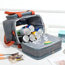 Bolsa Marmita Térmica Lancheira Faculdade Trabalho Cor:azul