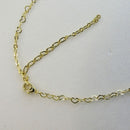 Choker Com Coração Vazado Pequeno Interligado Banhado Em Ouro 18k Cor:dourado