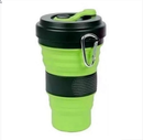 Copo Ecológico Retrátil Silicone Grande Dobrável 550ml