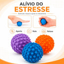 Bola Massagem Antiestress Cravo Recuperação Relaxamento 5pc