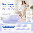Calcanheira Vinil Silicone Palmilha Esporão E Facite Original - Vai O Par N 34