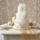 Saco 50 Botões De Flor Artificial Crisântemo Branco Para Decoração Casamento, Igrejas, Aniversários - UN / 50