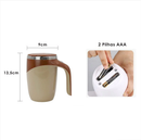 Caneca Térmica Com Tampa 380ml Mixer A Pilha