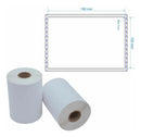 4 Rolos Etiqueta Bobina Adesiva Couchê 10x5cm (100x50mm)