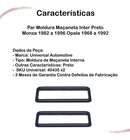 Par Moldura Maçaneta Inter Preto Monza 82 A 96 Opala 68 A 92