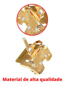 Kit Fechadura Cilindro Maçaneta Porta Mala Fiat Uno 96 A 04 - UN / 2
