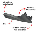 Kit 4 Maçanetas Interna Cinza Puxador Hb20 Hb20s 12 A 19 - UN / 4