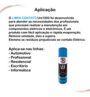 Limpa Contato Elétrico E Eletrônicos Spray Aerossol 300 Ml