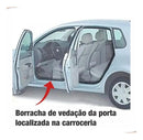 Kit Borrachas Vedação 4 Portas E Malas Gol E Parati G2 G3 G4 - UN / 5