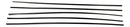 Encaixe  Inf Para-brisa (pvc) Vw Gol 4pts 99a14