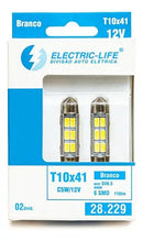 Lâmpada Led Automotiva Miniatura Branco Fluxo De 110 Lumens