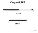 Par Amortecedores Tampa Porta-malas Escort Xr3 G1 84 A 91