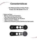 Par Manivela Eleva Vidro Preta Fusca 70 A 96 Kombi 75 A 13
