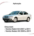 Kit Cabo Acio E Maçaneta Interna Diant Esq Vectra G3 05 A 11