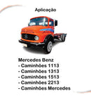 Kit Fechaduras + Maçanetas Caminhão Mb 1113 1313 1513 2213 - UN / 4
