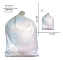 Saco De Lixo 40 Litros Super Reforçado Branco - 50 Unidades