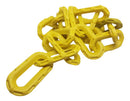40 Mt Corrente Plástica Segurança Sinalização Elo P Amarela
