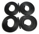 Kit  Borrachas 4 Pçs Da Porta Gol Parati 94 A 14
