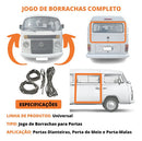 Jogo De Borrachas De Portas Completo Kombi 1976 A 1996
