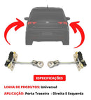 Par 2 Limitador Porta Traseira Direita Esquerda Fox Após 03 - UN / 2