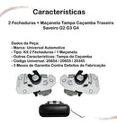 Fechadura + Maçaneta Tampa Caçamba Traseira Saveiro G2 G3 G4 - UN / 3