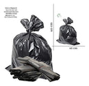 Saco De Lixo 40 Litros Super Reforçado Preto - 50 Unidades
