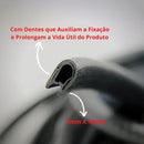 Borracha Protetor Couro Cobra Automotivo Porta 15 Metros