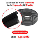 Borracha Vidro Canaleta Porta Dianteira Etios 2013 2014 2015