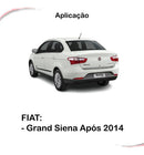 Par Amortecedor Do Porta-malas 31,5cm Grand Siena Após 2014