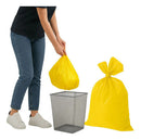 Saco De Lixo 100l Reforçado Amarelo 100 Und
