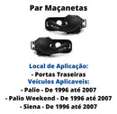 Par Maçaneta Interna Traseira Siena Palio E Weekend 96 A 07 - UN / 2