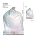 Saco De Lixo 40 Litros Super Reforçado Branco - 100 Unidade