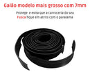 Kit Borracha Debrum Do Paralama 4 Peças Fusca 59 A 96 Preto - UN / 4