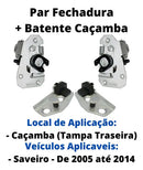 Kit Batente E Fechadura Tampa Caçamba Saveiro G2 G3 G4 G5 G6 - UN / 4