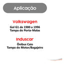 Par Amortecedores Tampa Porta-molas Gol Gti Gts 80 A 96