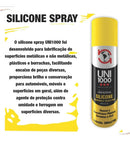 Kit 6 Silicone Spray Lubrificante Alta Proteção Carro Novo