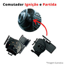 Comutador Elétrico Ignição Partida Corsa Hatch 2002 A 2012
