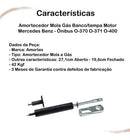 Amortecedor Mola Gás Banco/tampa Motor Mercedes ônibus O-370