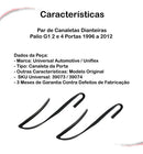 Par Canaleta Dianteira Palio G1 2 E 4 Portas 1996 A 2012