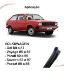 Borracha Porta Sem Aba Gol G1 80 A 87 Rolo 25 Mts