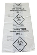 Saco De Lixo Infectante 100 Litros Reforçado - 100 Unidades