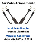 Par Cabo Acionamento Portas Dianteiras Idea 05 Até 11 - UN / 2