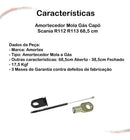 Amortecedor Mola Gás Capô Scania R113