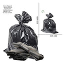 Saco De Lixo 300 Litros Reforçado Preto - 50 Unidades