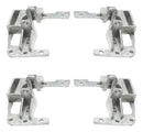 Kit 4 Suporte Maçaneta Interna Gol G3 1999 2000 2001 Ferro - UN / 4