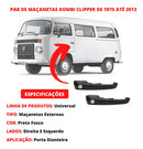 Maçanetas Externas Porta Diant Esq/dir Kombi De 1975 á 2013