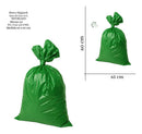Saco De Lixo 40l Reforçado Verde 100 Und