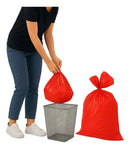 Saco De Lixo 20l Reforçado Vermelho 20 Und