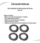 Kit Completo De 4 Borrachas Das Portas Jac J2 J3 J5 J6