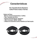 Par Canaleta Porta Dianteira Celta Prisma Todos 4 Portas